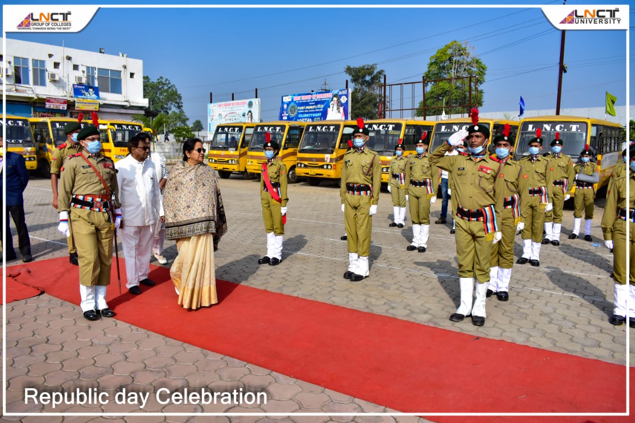 Flag Hoisting Ceremony On The Occasion Of Republic Day LNCT Group