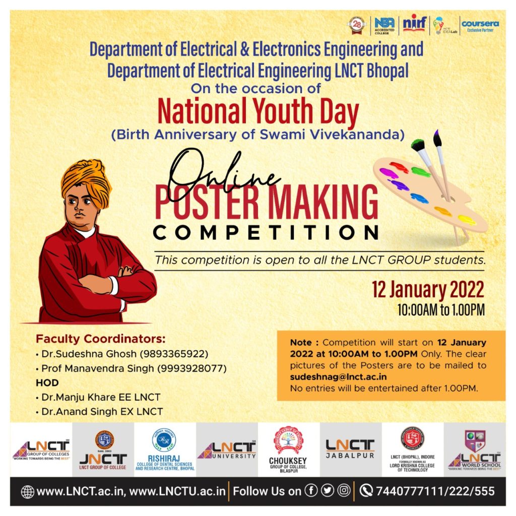 Department of EE & EX is Organizing A Poster Making & Debate Competition 2