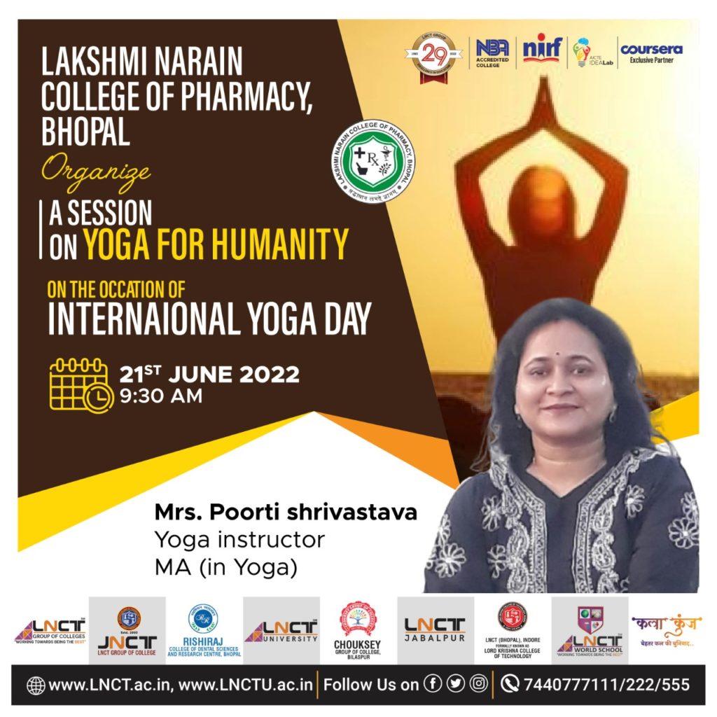 LNCP Organising a Session on Yoga for Humanity 5