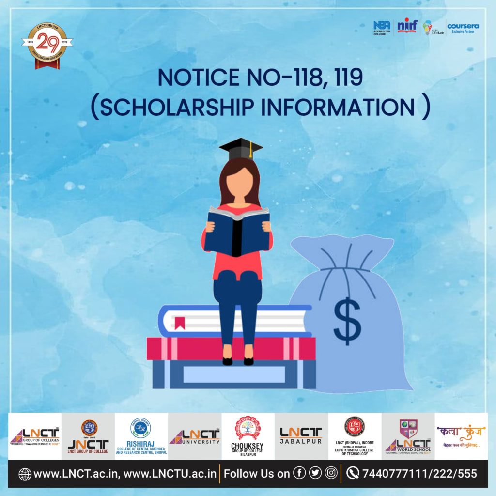 Notice No-118, 119 ( Scholarship information ) 1