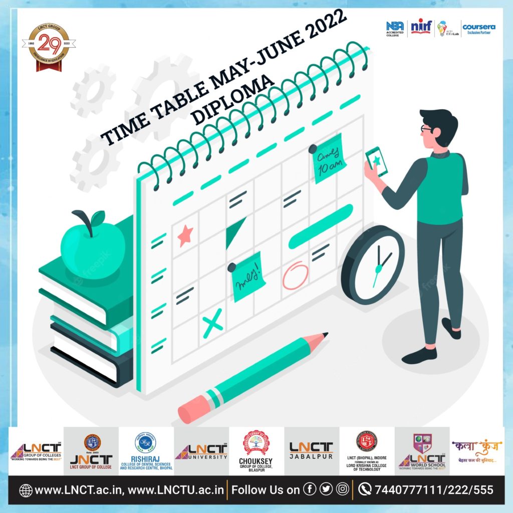 Time Table For Diploma Engineering Examinations - June- 2022 4