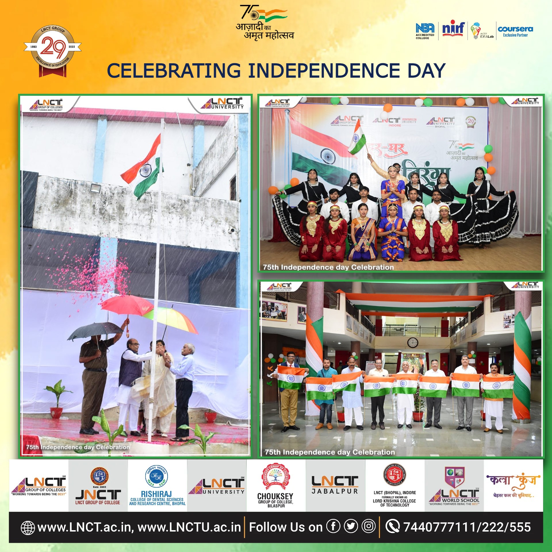 Celebrating Independence Day | LNCT Group