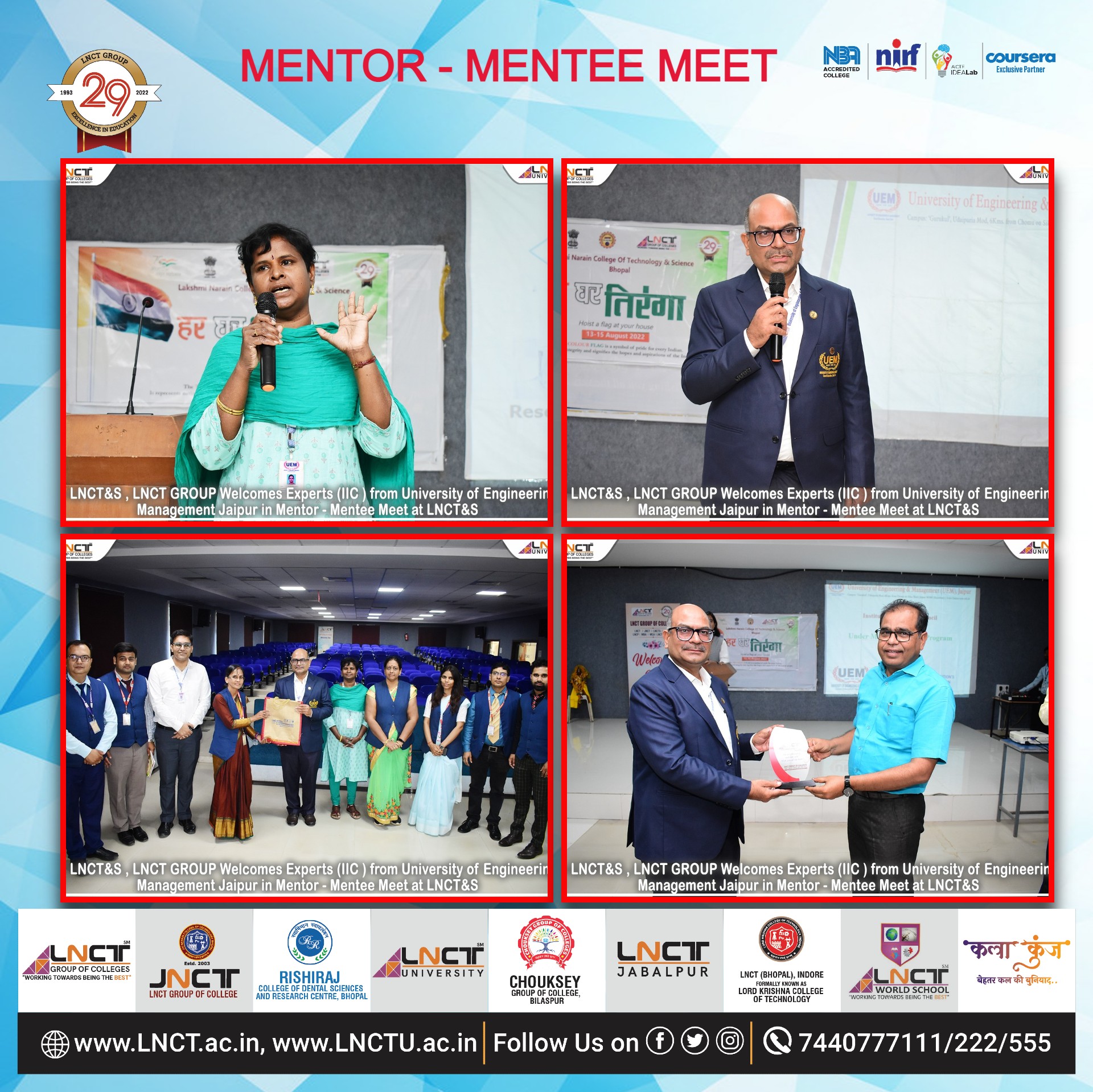 Mentor - Mentee Meet | LNCT Group