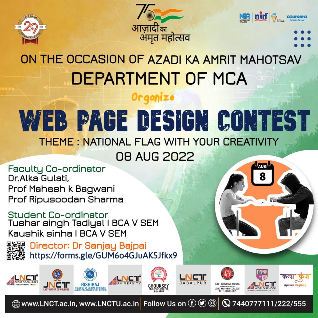 Web Page Designing Competition 8