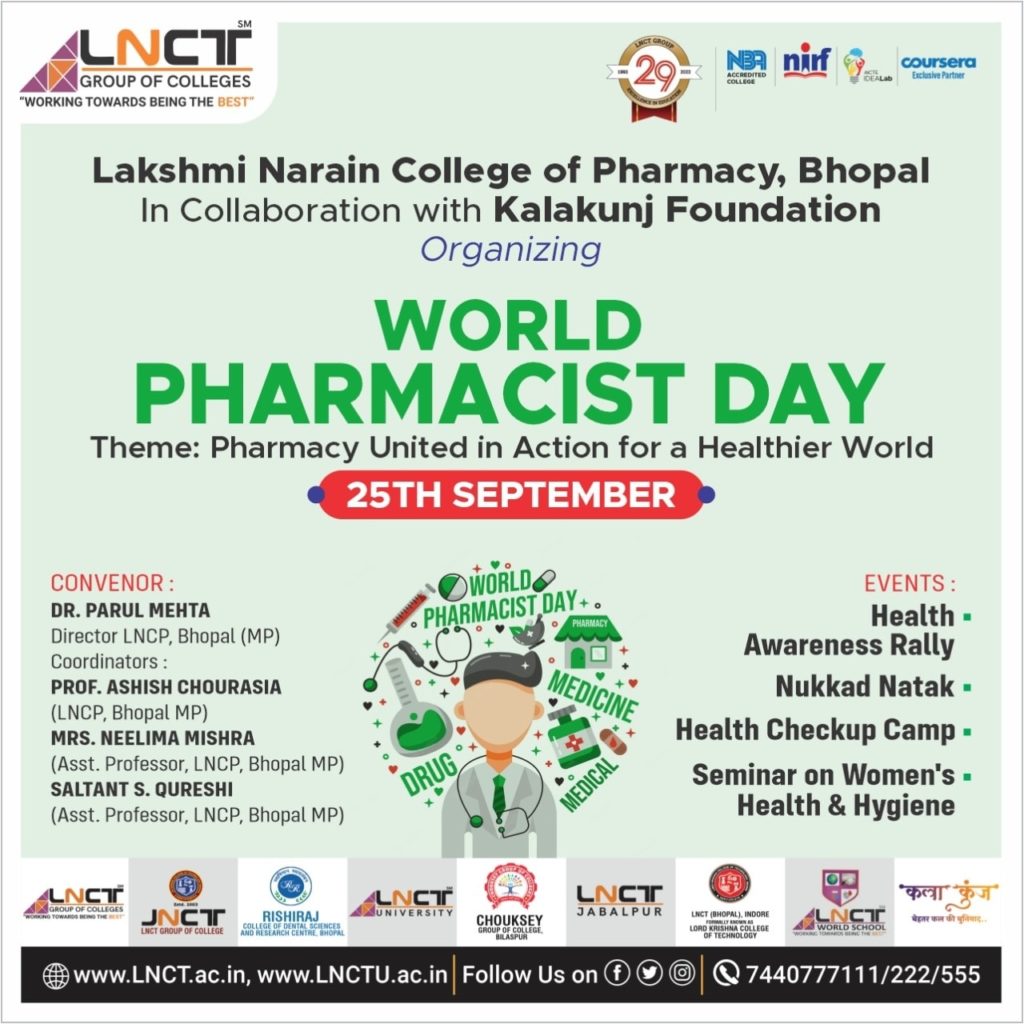 Celebrating World Pharmacist Day LNCT Group
