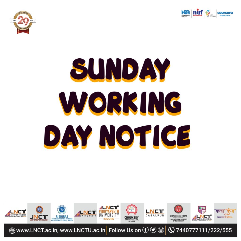 sunday-working-day-lnct-group