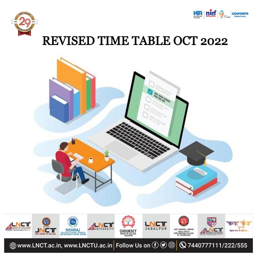 Revised Time Table OCT 2022 LNCT Group