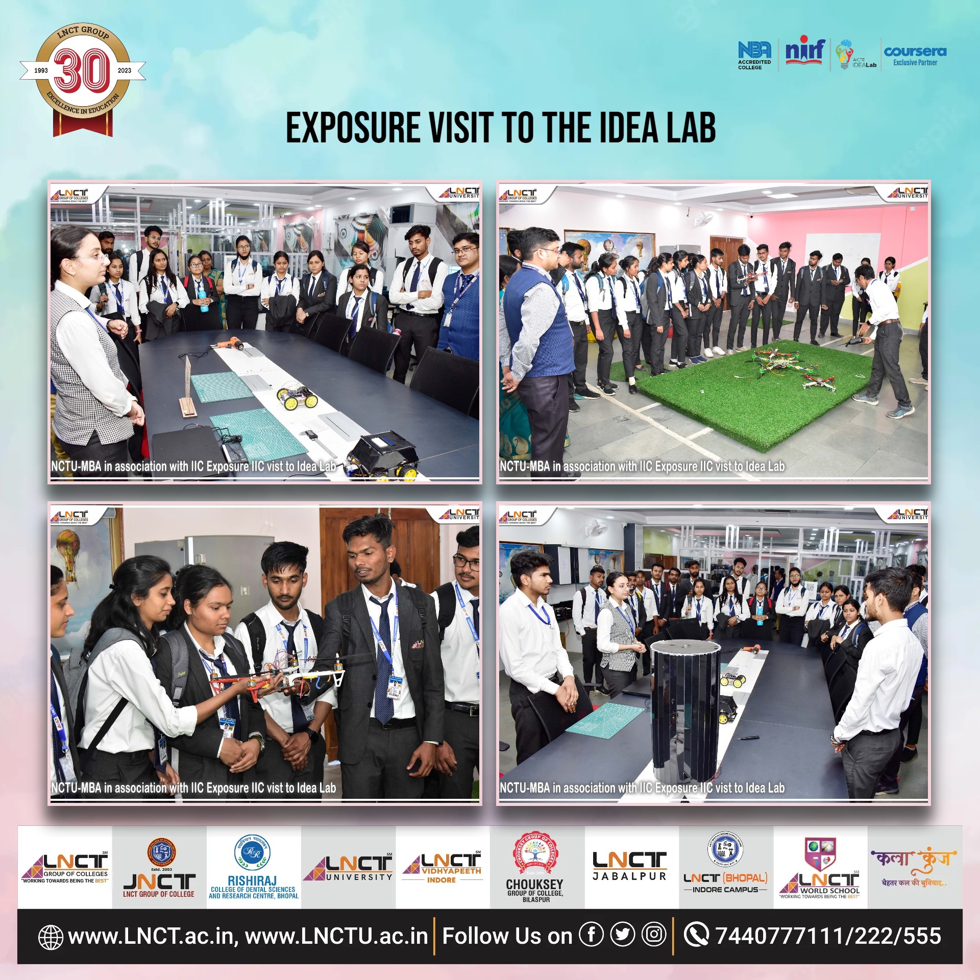 Exposure Visit To The Idea Lab LNCT Group