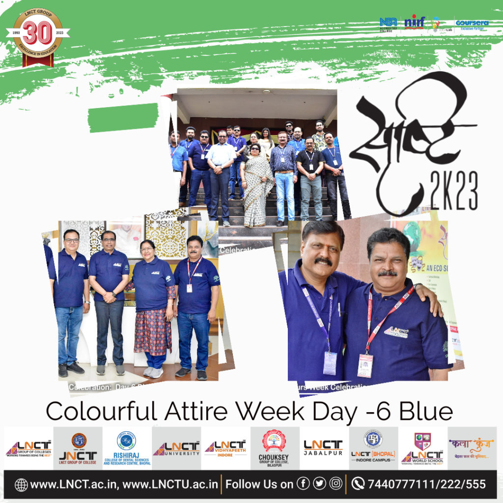 Colourful Attire Week Day - 6 Blue 1