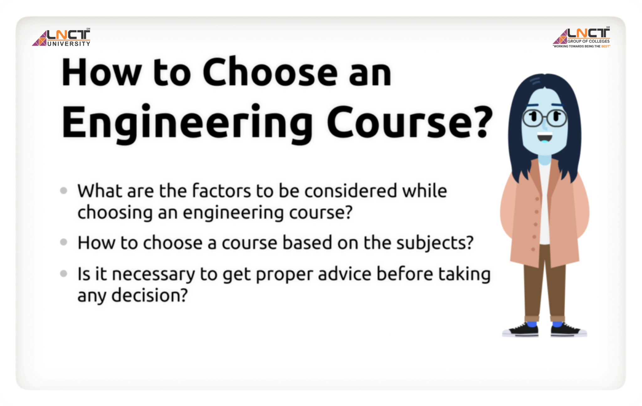 Courses In Engineering Which Engineering Course To Opt For? | LNCT Group
