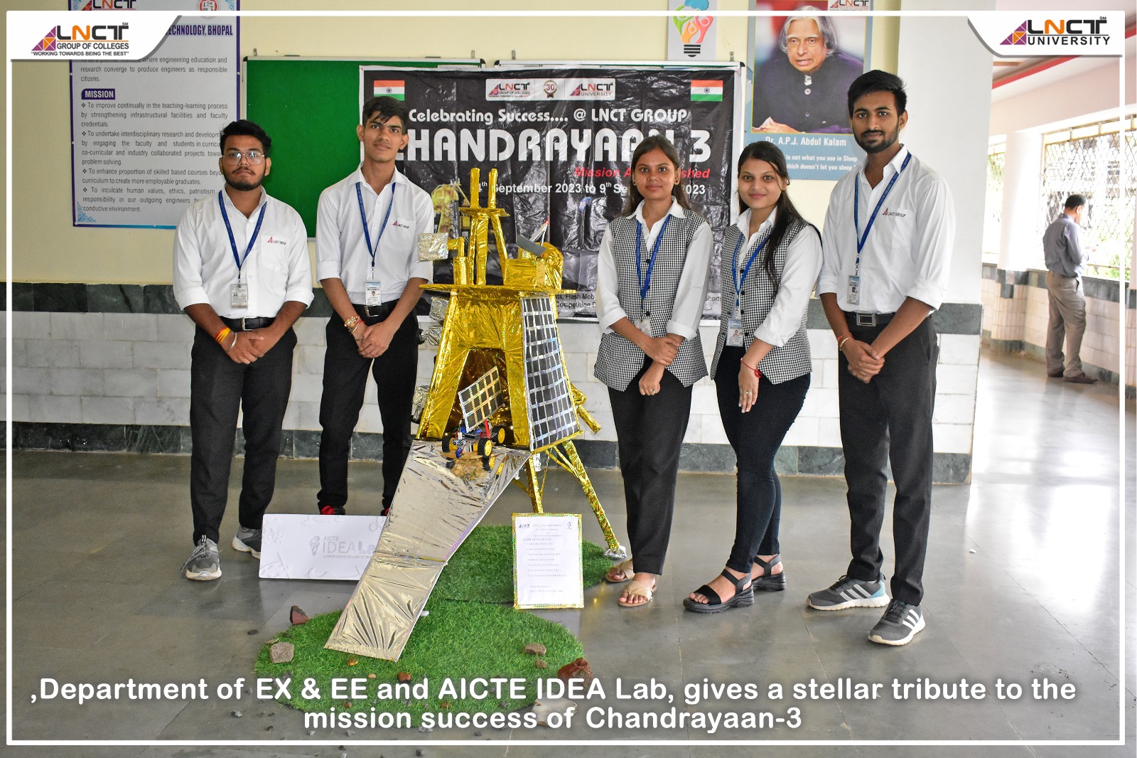 EX & EE And AICTE IDEA Lab Gives A Stellar Tribute To The Mission