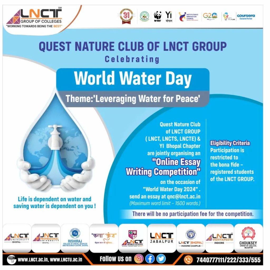 Online Essay Writing Competition: World Water Day 2024 3