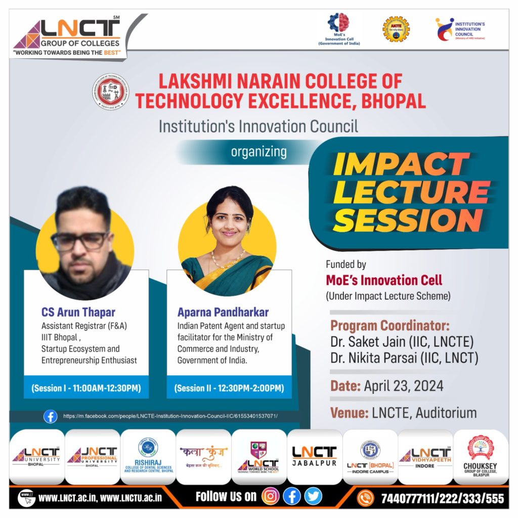Impactful session at Lakshmi Narain College of Technology Excellence 21
