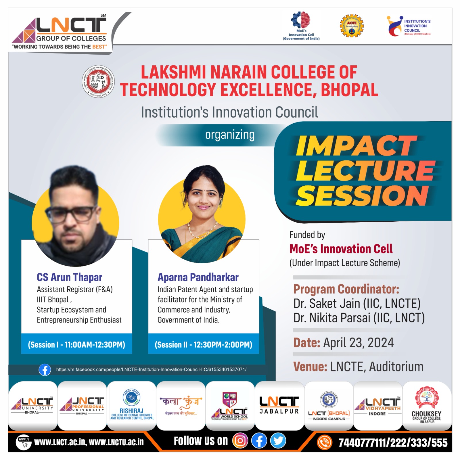 Impactful Session At Lakshmi Narain College Of Technology Excellence ...