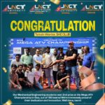 2nd prize at the Mega ATV Championship in Goa 2