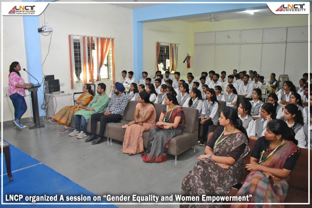 Gender Sensitization expert session was organized at LNCP 6