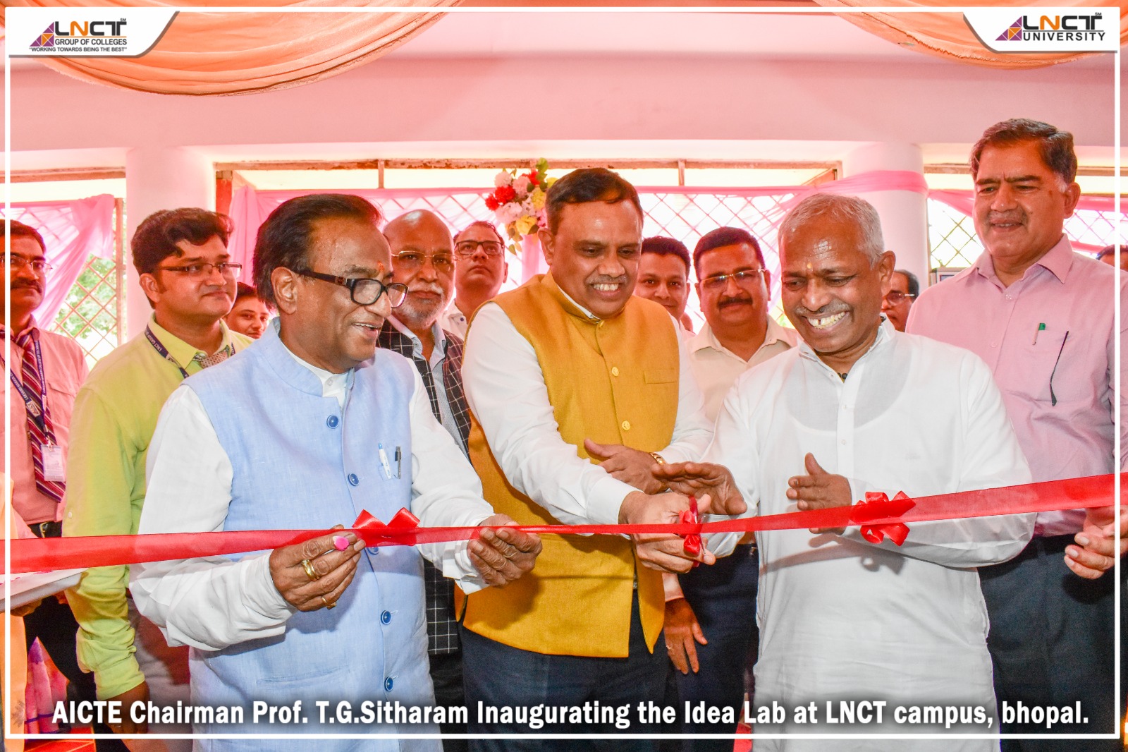 AICTE Chairman Prof. T.G. Sitharam's Visit: A Landmark Event For LNCT ...