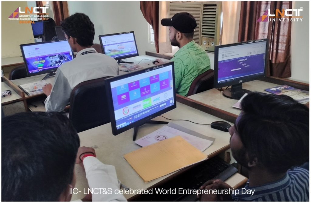 IIC- LNCT&S celebrated World Entrepreneurship Day 53