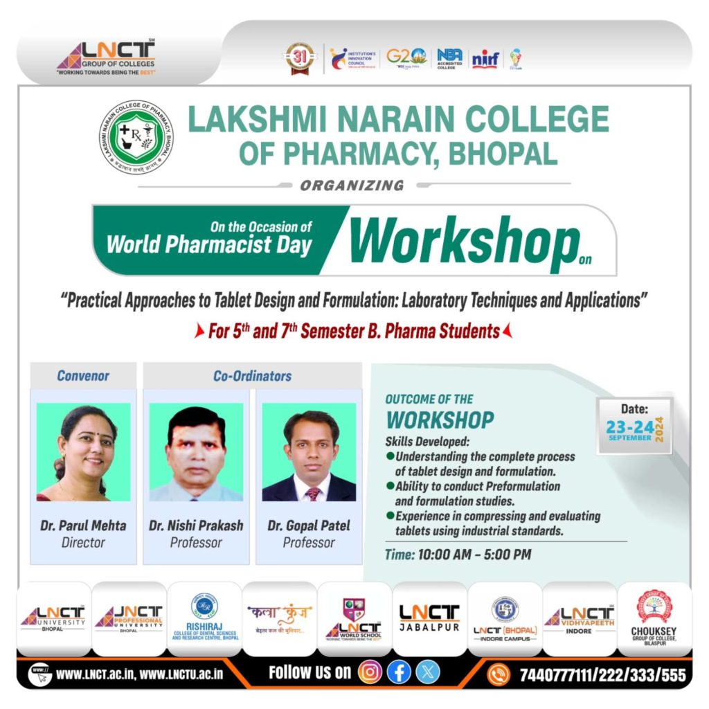 Workshop on Practical Approaches to Tablet Design and Formulation 48