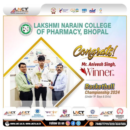 Huge Congratulations to Mr. Anivesh Singh for winning the Basketball Championship 2024 1