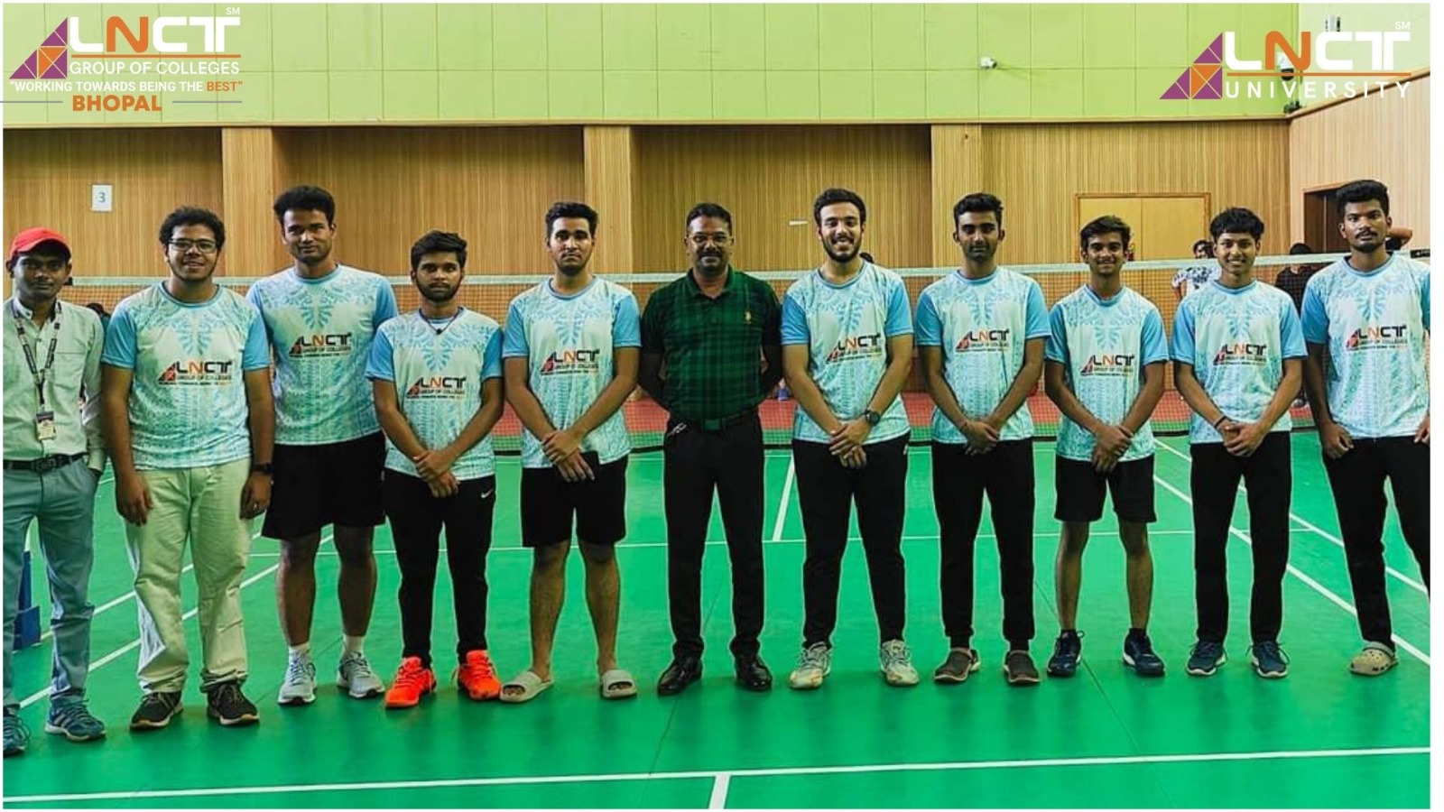 LNCTians Shine at RGPV Nodal Badminton Championship 2024 1