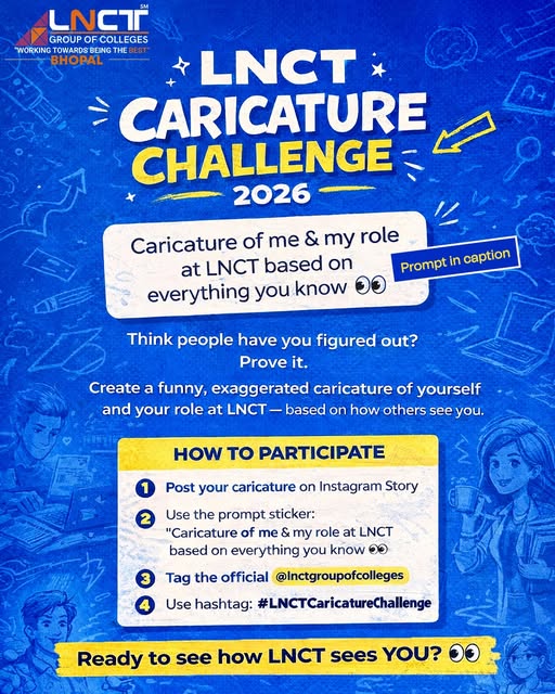 LNCT CARICATURE CHALLENGE 2026 is LIVE! 1