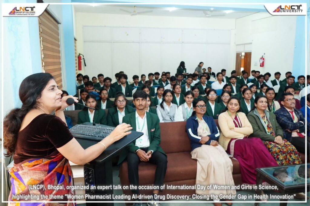 Lakshmi Narain College of Pharmacy (LNCP), Bhopal, organized an expert talk 2
