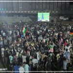 India wins, and the celebration begins! 4