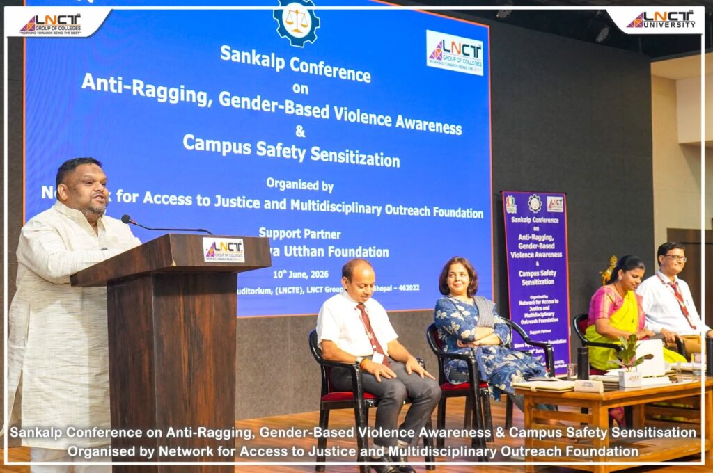 Sankalp Conference on Campus Safety and Anti-Ragging organized by LNCT Group of Colleges 46