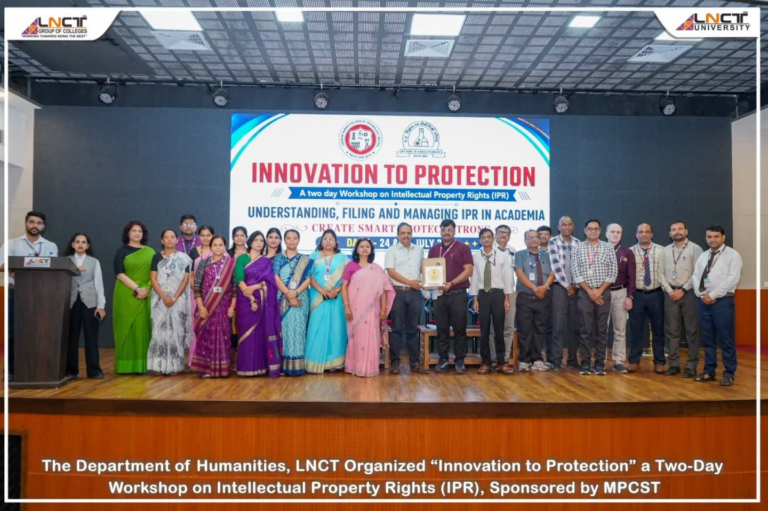 Day 1 Highlights of the Intellectual Property Rights (IPR) Workshop at LNCT Group 1