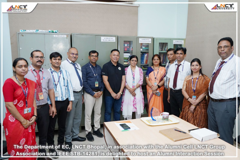 Alumni Interaction Session by the Department of Electronics & Communication Engineering at LNCT Bhopal 4