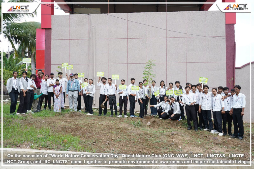 World Nature Conservation Day Celebrated at LNCT Group with Environmental Awareness Initiatives 3