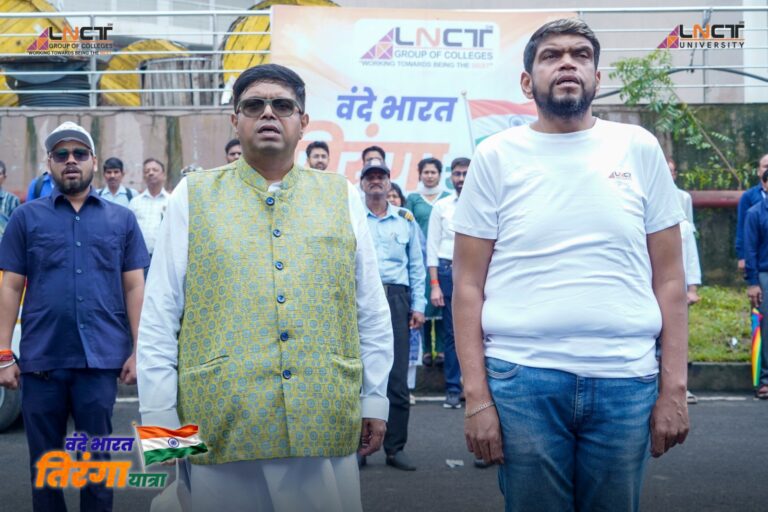 एलएनसीटी ग्रुप की भव्य ‘वंदे भारत तिरंगा यात्रा’ में 7,000+ छात्र-छात्राओं, शिक्षकों एवं कर्मचारियों ने उत्साह के साथ सहभागिता की 20