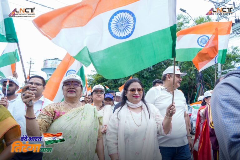 एलएनसीटी ग्रुप की भव्य ‘वंदे भारत तिरंगा यात्रा’ में 7,000+ छात्र-छात्राओं, शिक्षकों एवं कर्मचारियों ने उत्साह के साथ सहभागिता की 35