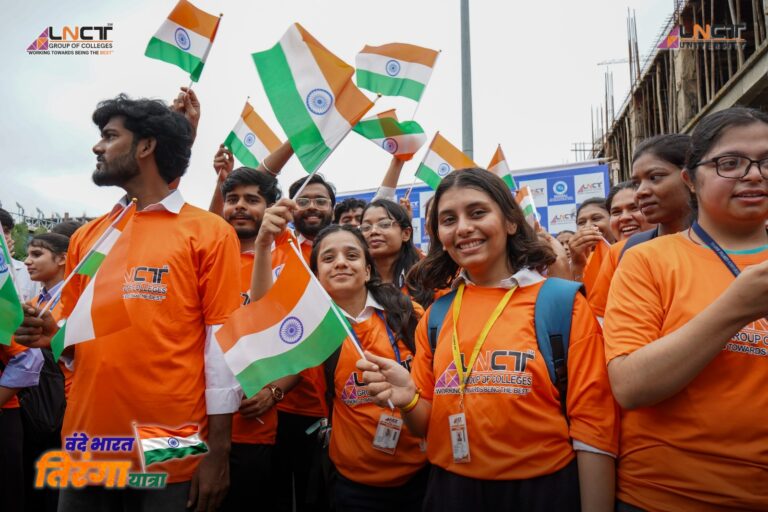 एलएनसीटी ग्रुप की भव्य ‘वंदे भारत तिरंगा यात्रा’ में 7,000+ छात्र-छात्राओं, शिक्षकों एवं कर्मचारियों ने उत्साह के साथ सहभागिता की 6