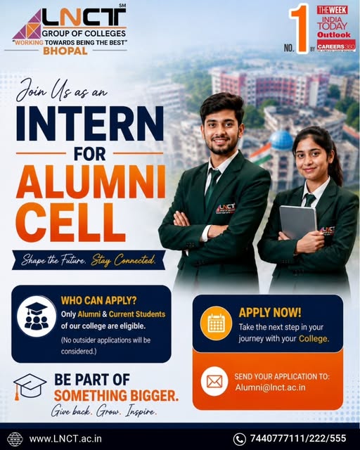 Join us as an intern for alumni cell 8