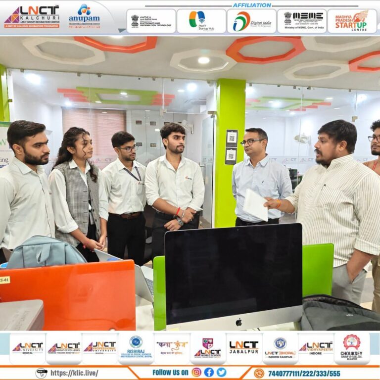 MSME Idea Hackathon 6.0 Evaluation Round Successfully Conducted at KLIC, LNCT Group 1