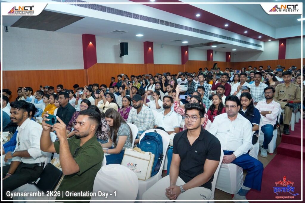 A great start to a new journey! Day 1 of Orientation 2026 at LNCT University and LNCT Group of Colleges 1