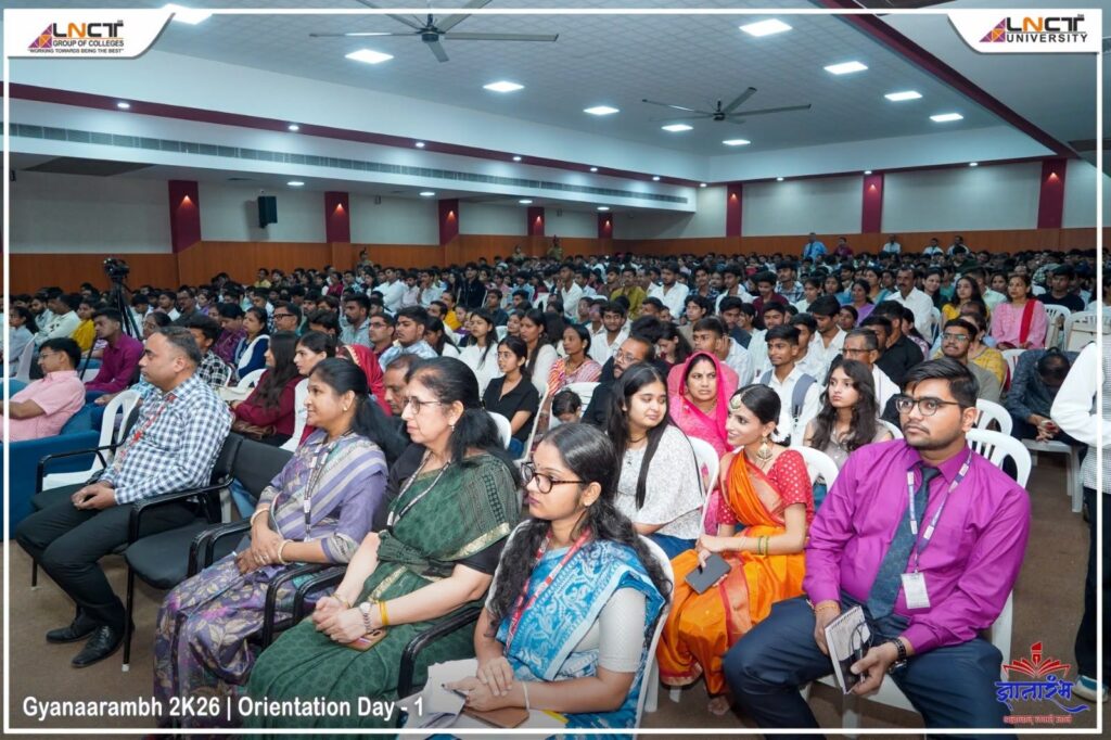 A great start to a new journey! Day 1 of Orientation 2026 at LNCT University and LNCT Group of Colleges 10