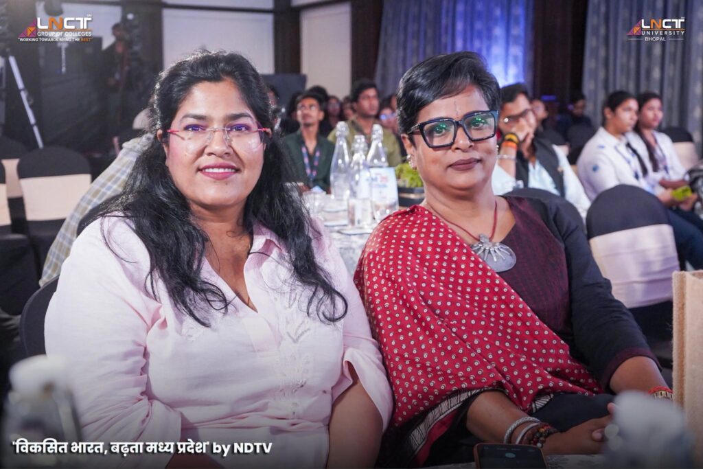 LNCT Group Executive Director Ms. Pooja Shri Chouksey Honoured at NDTV’s “मोदी@25 – विकसित भारत, बढ़ता मध्य प्रदेश” Initiative for Her Leadership and Contribution to Education and Madhya Pradesh Development 5