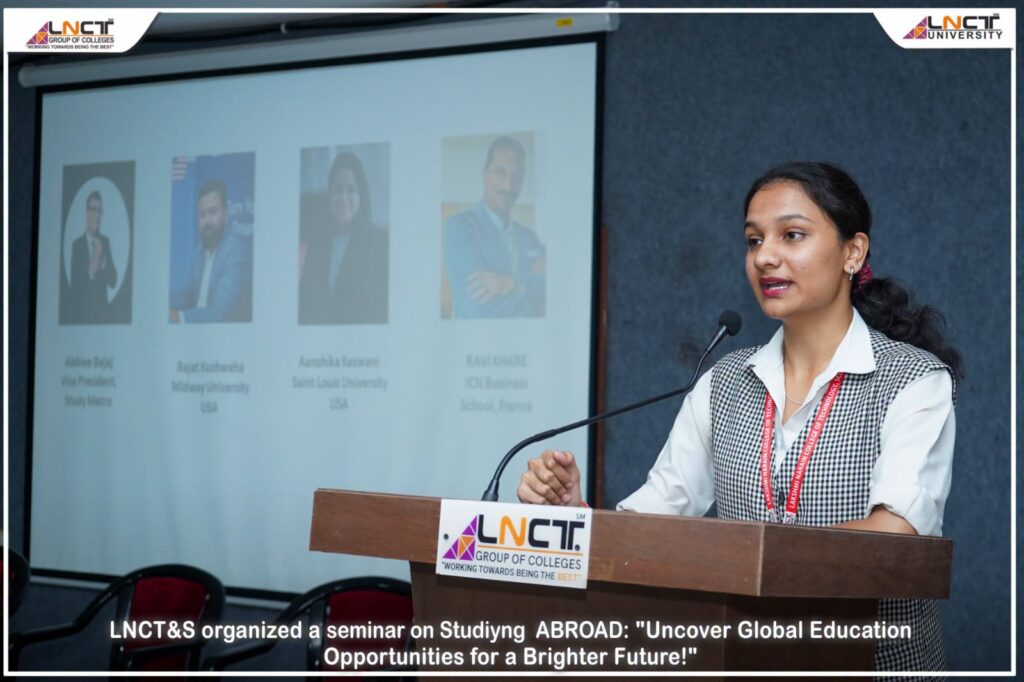 LNCT&S Organises Study Abroad Seminar to Explore Global Education Opportunities and International Career Pathways 1