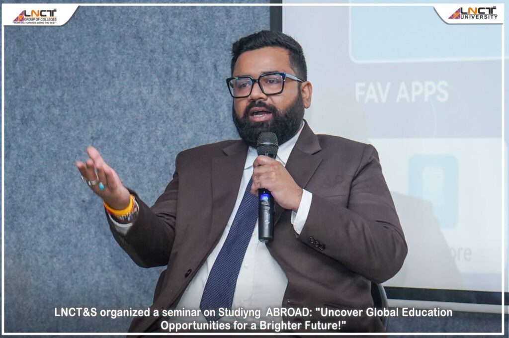 LNCT&S Organises Study Abroad Seminar to Explore Global Education Opportunities and International Career Pathways 2