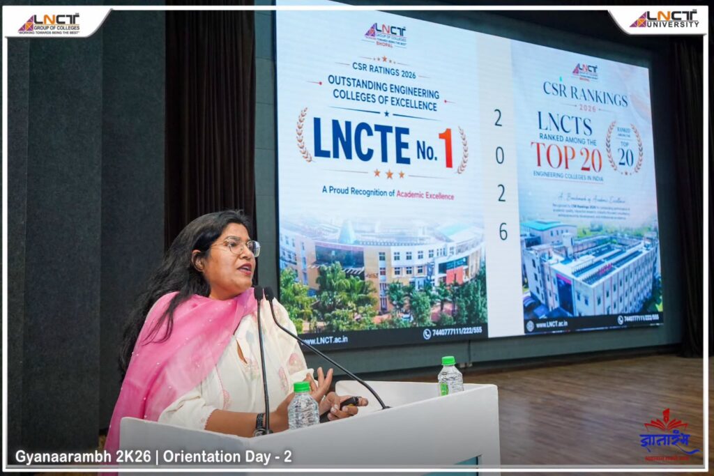 The excitement of Gyanaarambh 2K26 – Orientation Day 2 continues at LNCT! 7