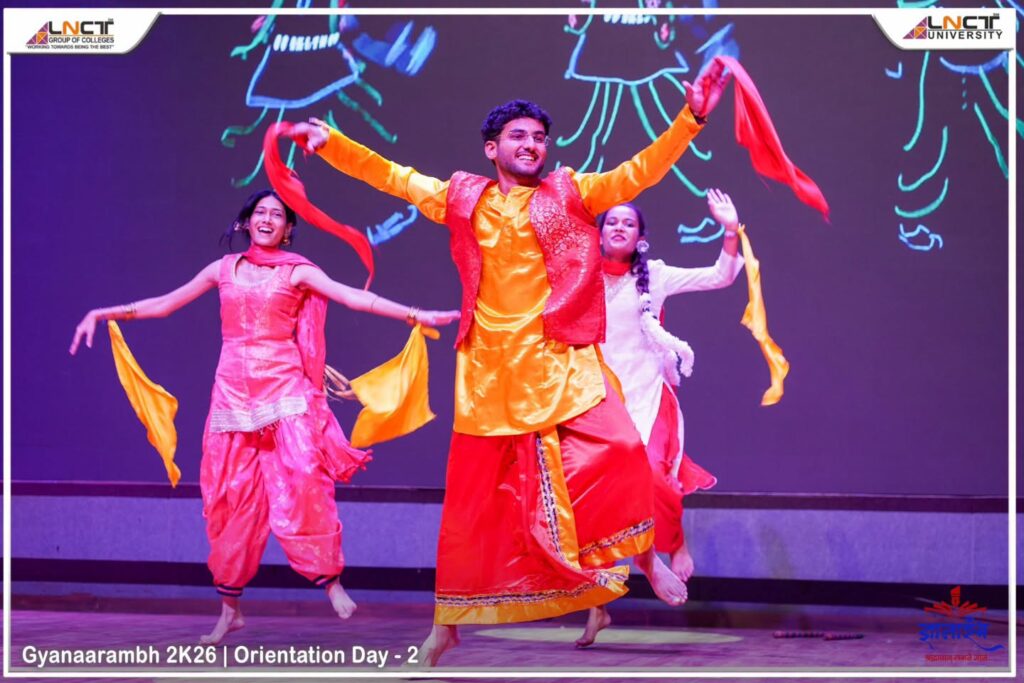 The excitement of Gyanaarambh 2K26 – Orientation Day 2 continues at LNCT! 6