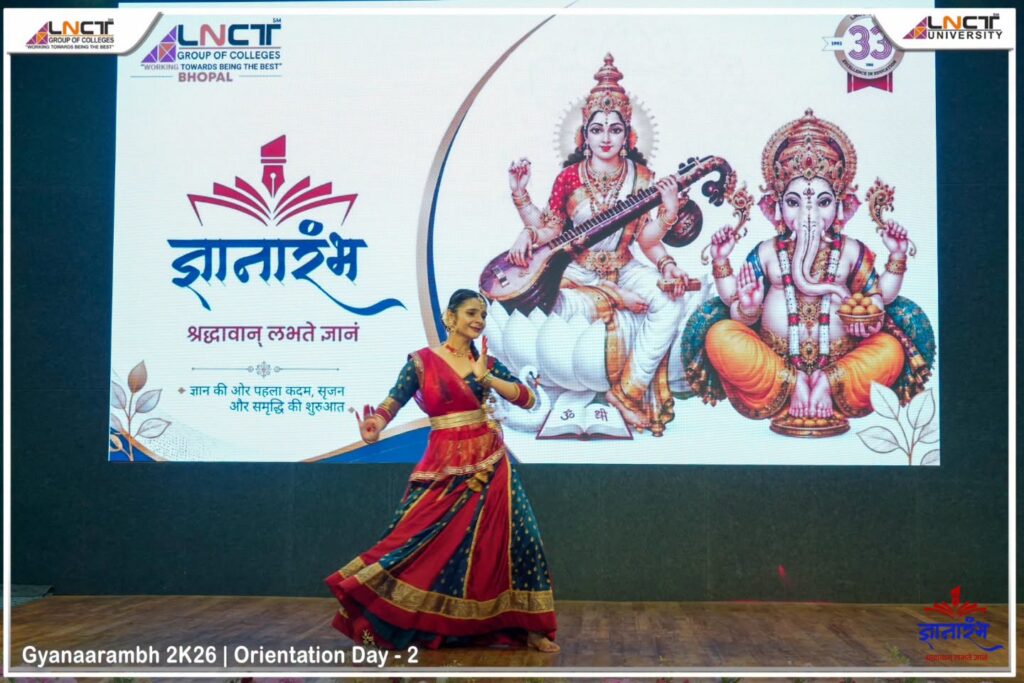 The excitement of Gyanaarambh 2K26 – Orientation Day 2 continues at LNCT! 5