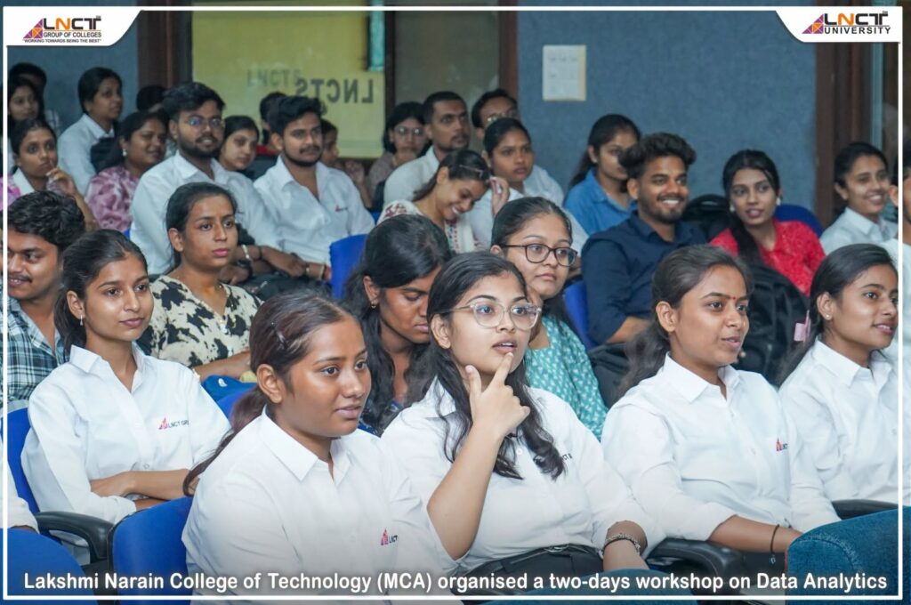 LNCT MCA Organises Two-Day Workshop on Data Analytics to Build Practical and Industry-Ready Skills 3