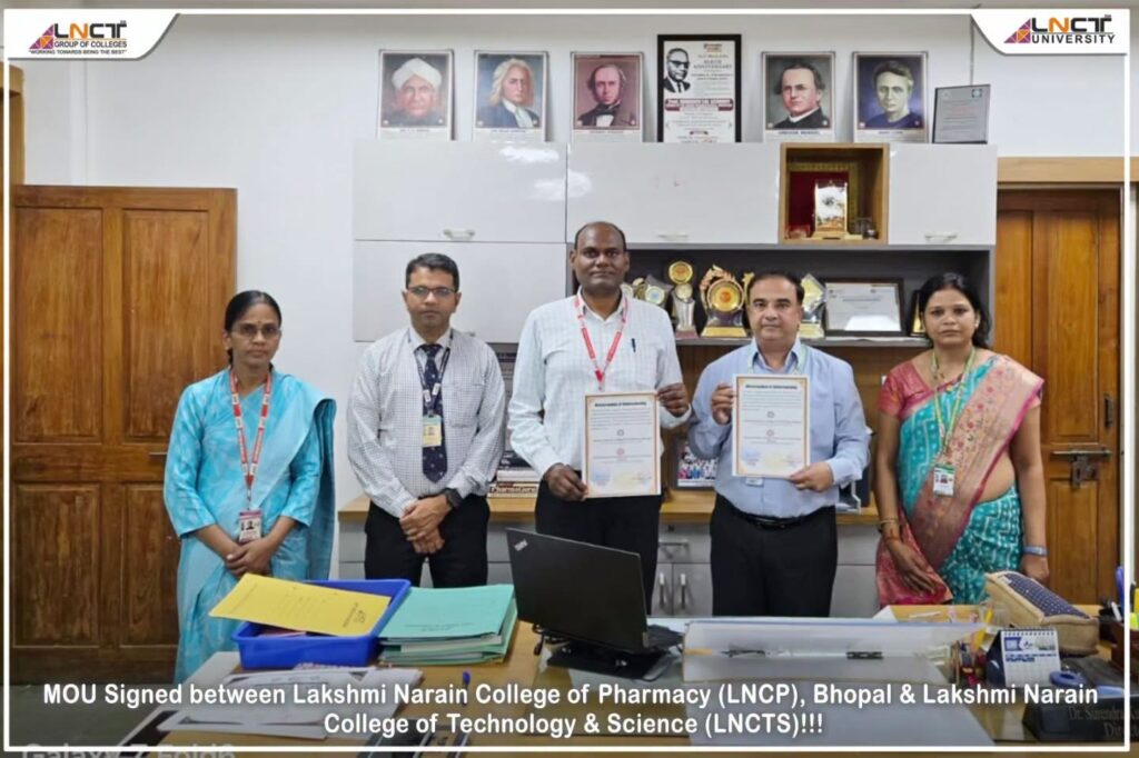 LNCP Bhopal & LNCTS Sign MoU to Promote Healthcare, AI & Engineering Innovation 1