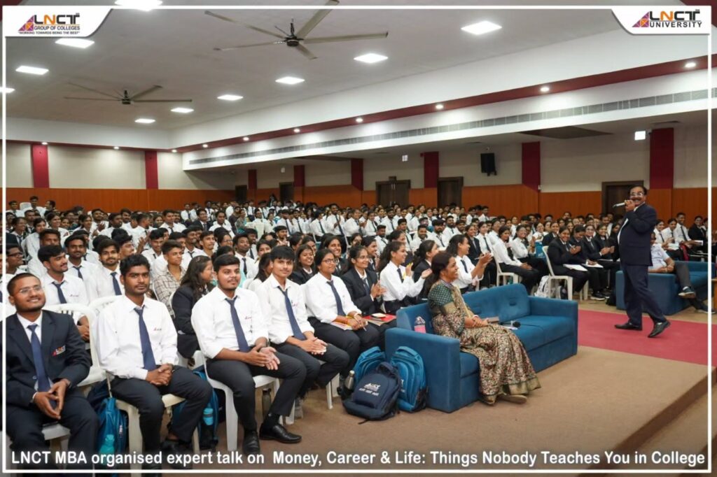 LNCT MBA Organises Expert Talk on Money, Career & Life Skills 1