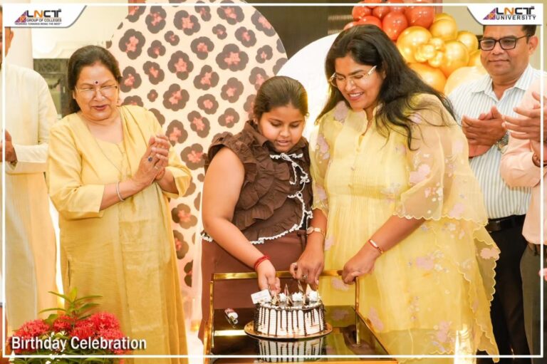 Glimpses of Ms. Poojashree Chouksey’s Birthday Celebration at LNCT Group 1