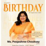 LNCT Group Wishes a Very Happy Birthday to Mrs. Poojashree Chouksey 5
